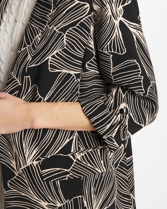 Ginkgo Crepe Blazer - image 5